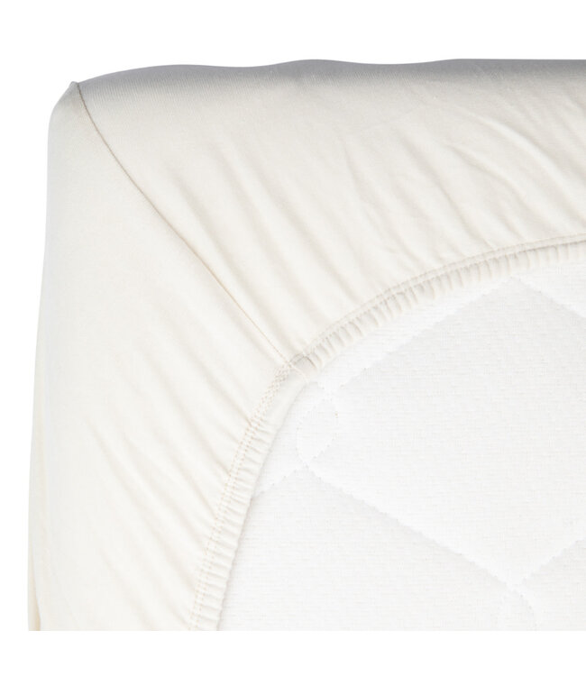 Timboo Timboo - Soft Fitted Sheet 40X90 - Daisy White
