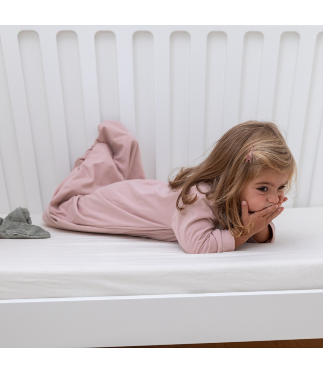 Timboo Timboo - Soft Fitted Sheet 40X90 - Daisy White