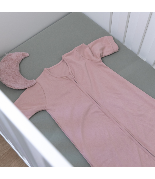 Timboo Timboo - Soft Fitted Sheet 60X120 - Whisper Green