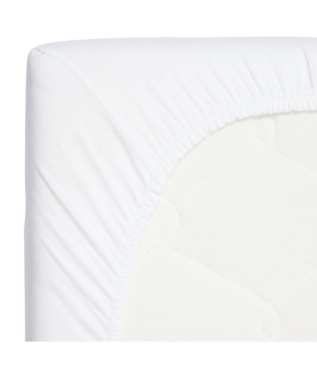 Timboo Timboo - Soft Fitted Sheet 75X95 - White