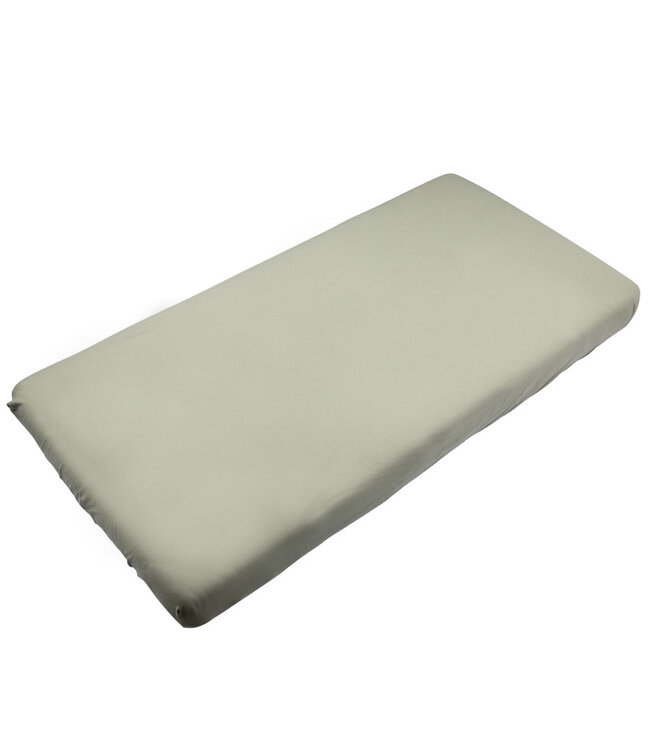 Timboo Timboo - Soft Fitted Sheet 75X95 - Whisper Green