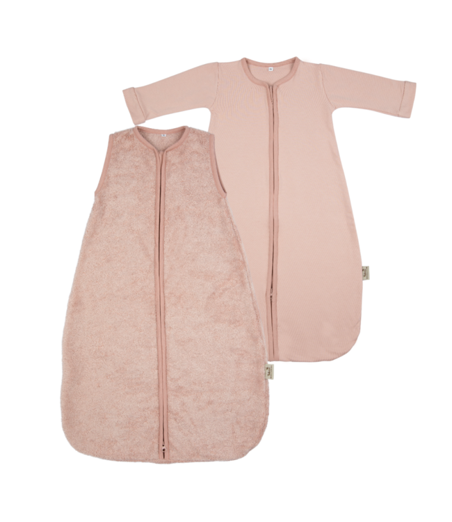 Timboo Timboo - Multi-Season Sleeping Bag 90Cm (Tog 0.5 & 1.0) - Misty Rose