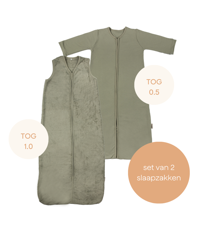 Timboo Timboo - Multi-Season Sleeping Bag 90Cm (Tog 0.5 & 1.0) - Whisper Green