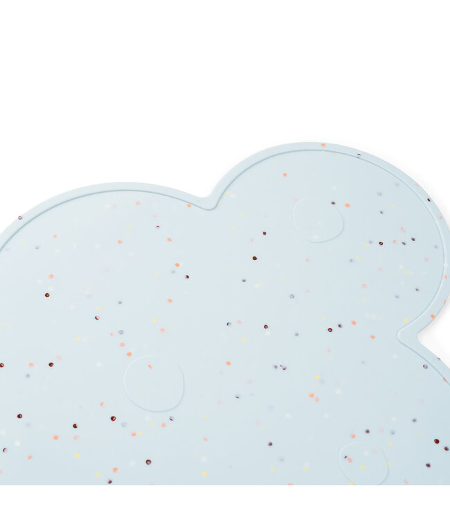 Done by Deer Done by Deer - Silicone placemat Confetti Blue