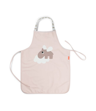 Done by Deer Done by Deer - Waterproof kids apron Happy clouds Powder