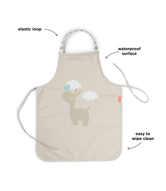 Done by Deer Done by Deer - Waterproof kids apron Lalee Sand