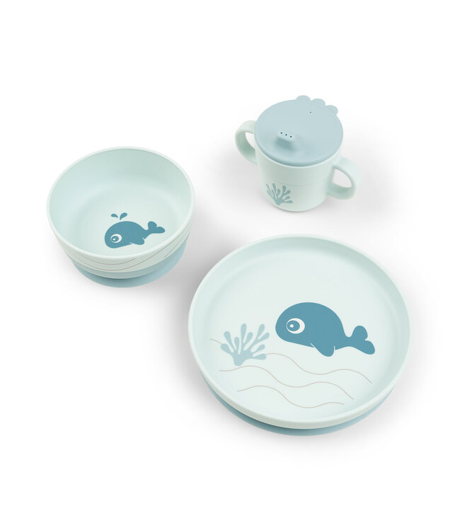 Done by Deer Done by Deer - Foodie dinner set Wally Blue