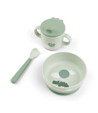 Done by Deer Done by Deer - Foodie first meal set Happy clouds Green