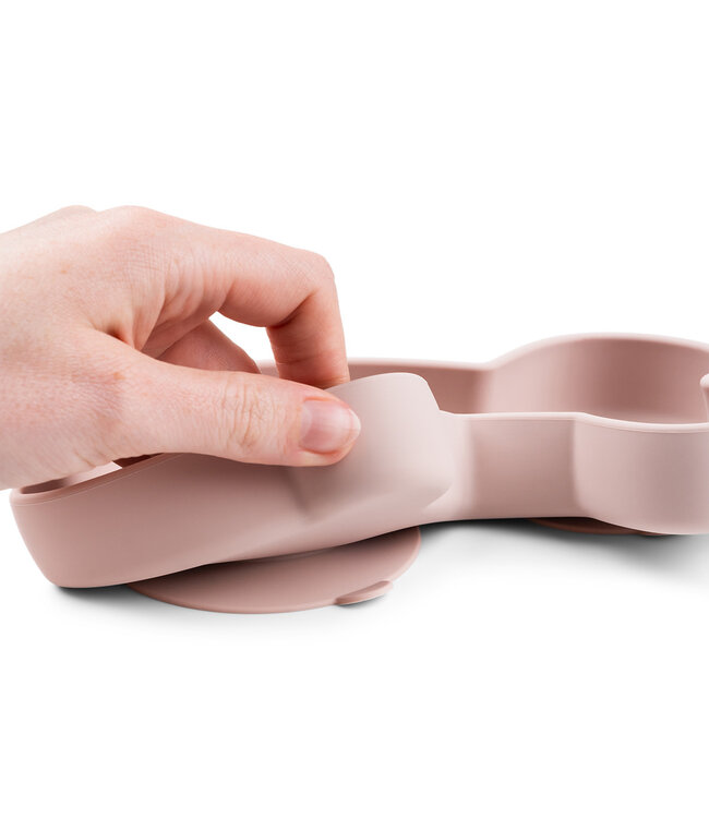 Done by Deer Done by Deer - Silicone Stick&Stay snack plate Lalee Powder