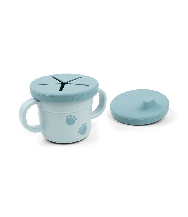 Done by Deer Done by Deer - Foodie spout/snack cup Elphee Blue