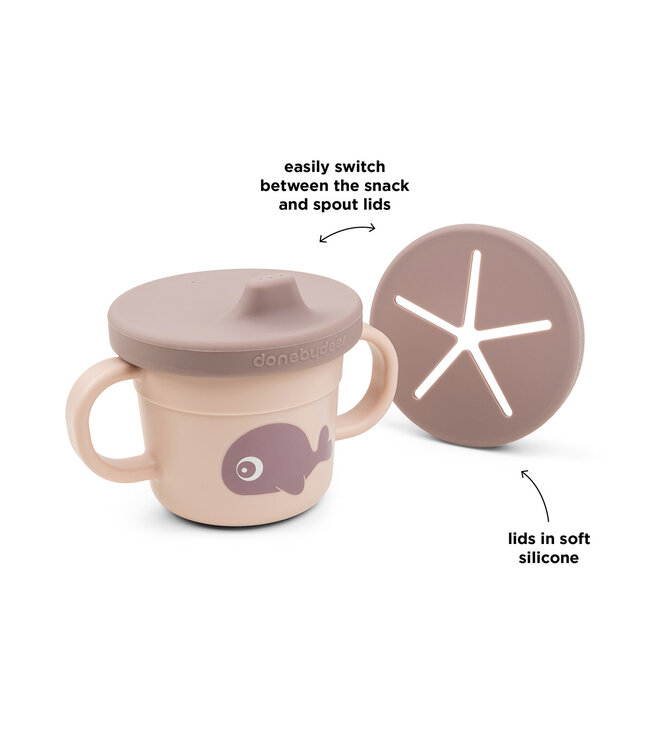 Done by Deer Done by Deer - Foodie spout/snack cup Wally Powder