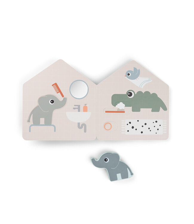 Done by Deer Done by Deer - Elphee's home board book Deer friends Colour mix