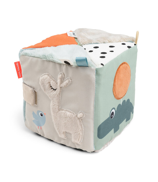 Done by Deer Done by Deer - Fold-out sensory cube Deer friends Colour mix