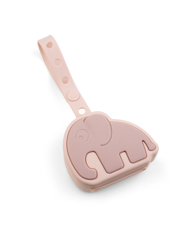 Done by Deer Done by Deer - Silicone pacifier pouch Elphee Powder