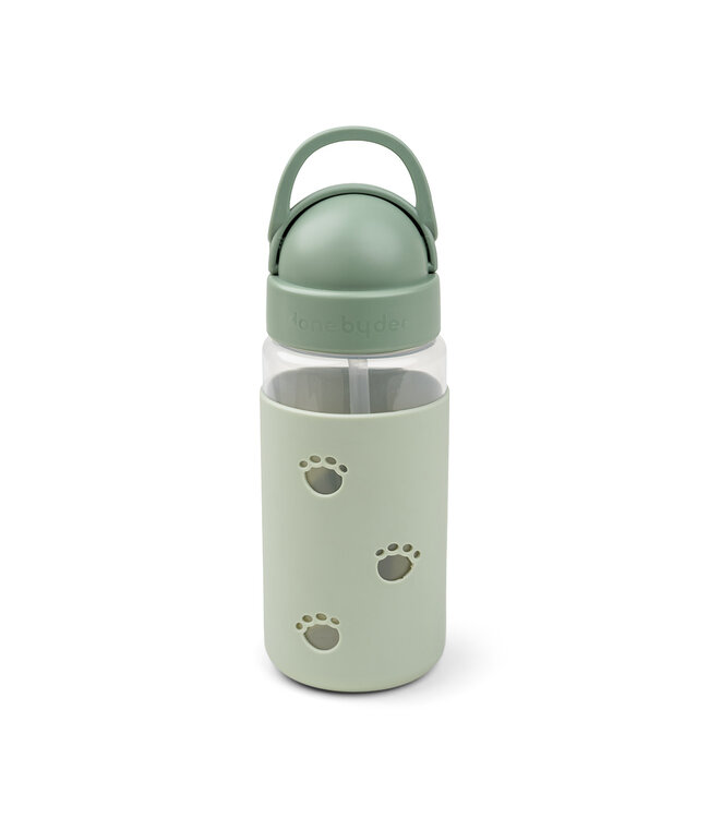 Done by Deer Done by Deer - Easy-grip straw bottle Elphee Green