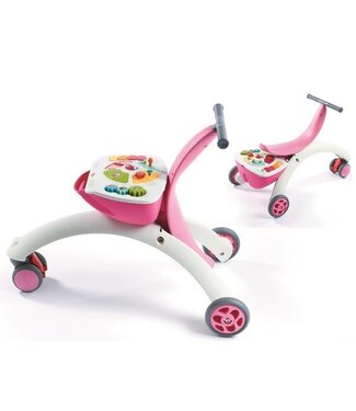 Tiny Love Tiny Love - 5-in-1 Walk Behind & Ride On Pink