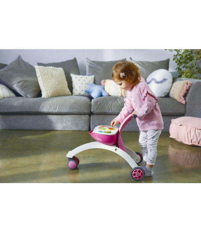 Tiny Love Tiny Love - 5-in-1 Walk Behind & Ride On Pink