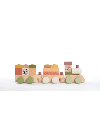 Tiny Love Tiny Love - Wooden Stacking Train - Boho Chic