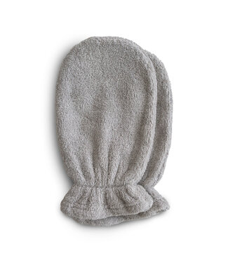 Mushie Mushie - Bath Mitt 2-Pack - Gray
