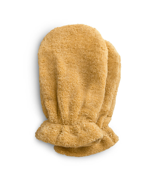 Mushie Mushie - Bath Mitt 2-Pack - Fall Yellow