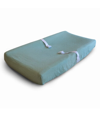 Mushie Mushie - Changing Pad Cover - Roman Green
