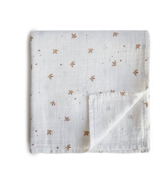 Mushie Mushie - Swaddle - Sparrow - 120Cm X 120Cm