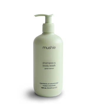 Mushie Mushie - Baby Shampoo & Body Wash - Green Lemon - 400Ml