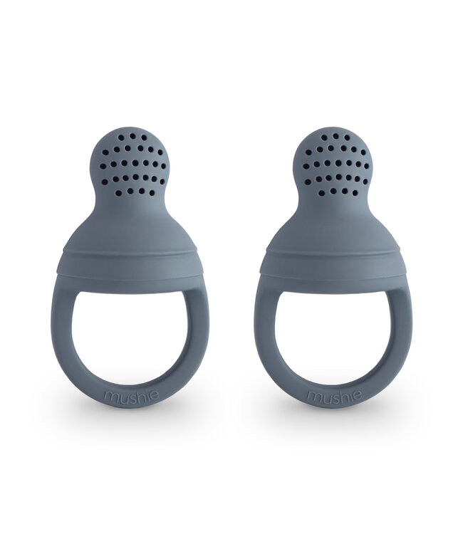 Mushie Mushie - Fresh Food Feeder Silicone 2-Pack - Tradewinds