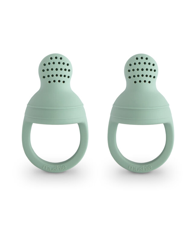 Mushie Mushie - Fresh Food Feeder Silicone 2-Pack - Cambridge Blue
