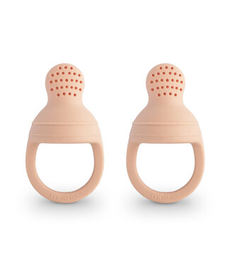 Mushie Mushie - Fresh Food Feeder Silicone 2-Pack - Blush