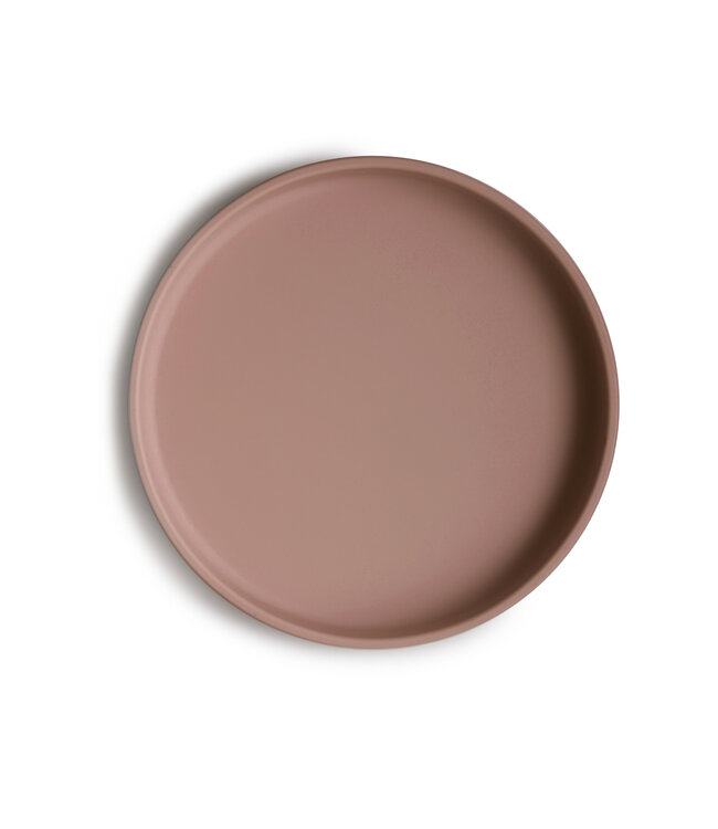 Mushie Mushie - Classic Silicone Plate - Cloudy Mauve