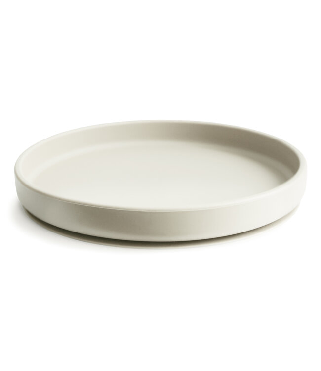 Mushie Mushie - Classic Silicone Plate - Ivory