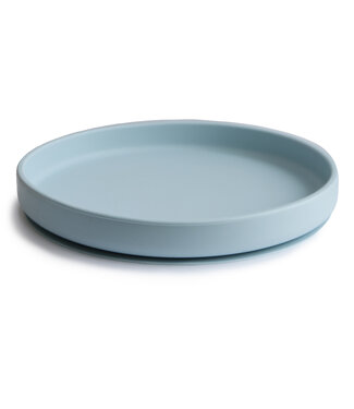 Mushie Mushie - Classic Silicone Plate - Powder Blue