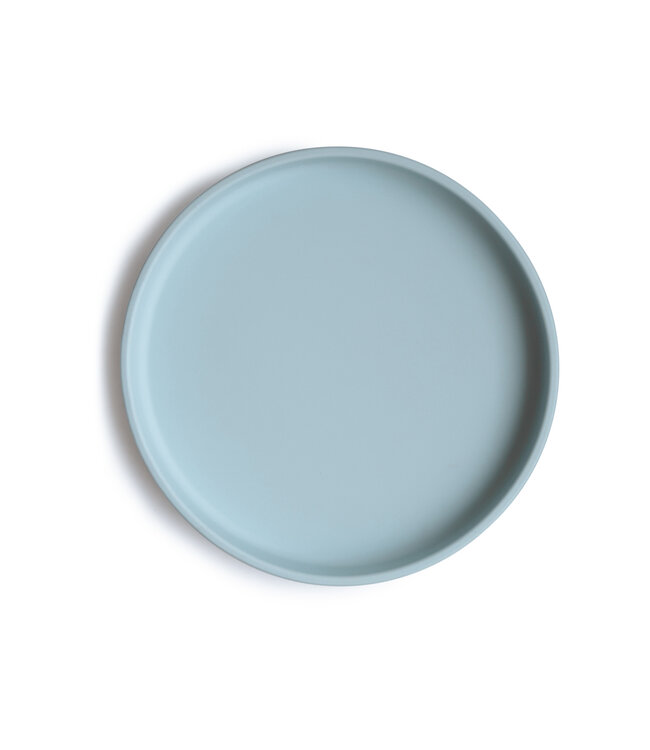 Mushie Mushie - Classic Silicone Plate - Powder Blue