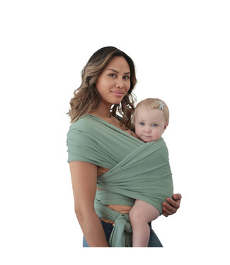 Mushie Mushie - Carrier Wrap - Cambridge Blue