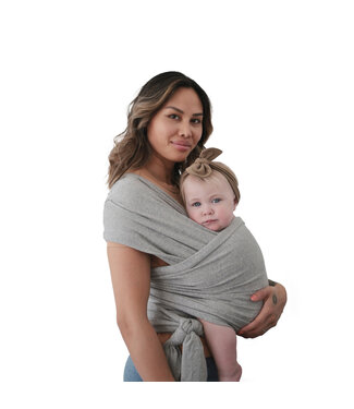 Mushie Mushie - Carrier Wrap - Gray Melange