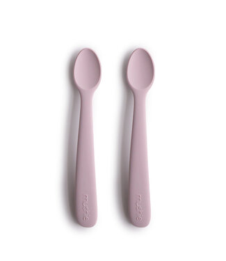 Mushie Mushie - Baby Spoon - Soft Lilac (2-Pack)