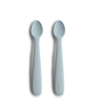 Mushie Mushie - Baby Spoon - Powder Blue (2-Pack)