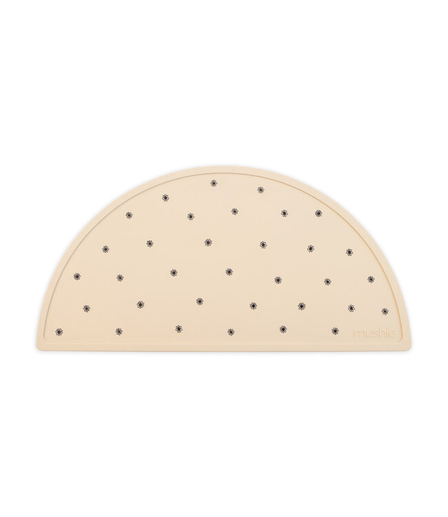 Mushie Mushie - Placemat - Black Daisy