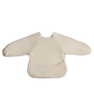 Mushie Mushie - Long Sleeve Bib - Fog