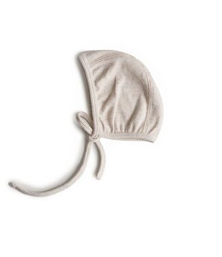 Mushie Mushie - Baby Bonnet - Beige Melange