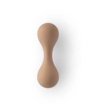 Mushie Mushie - Rattle Toy Silicone - Natural