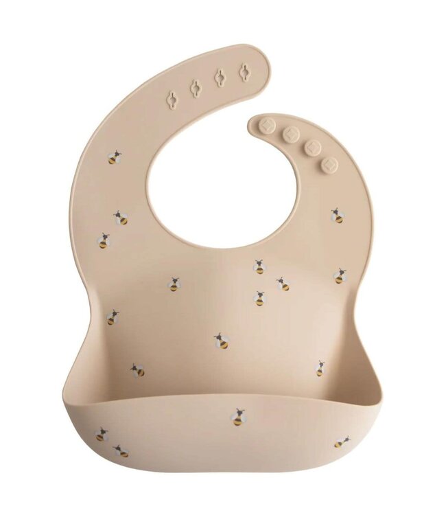 Mushie Mushie - Silicone Bib - Bee