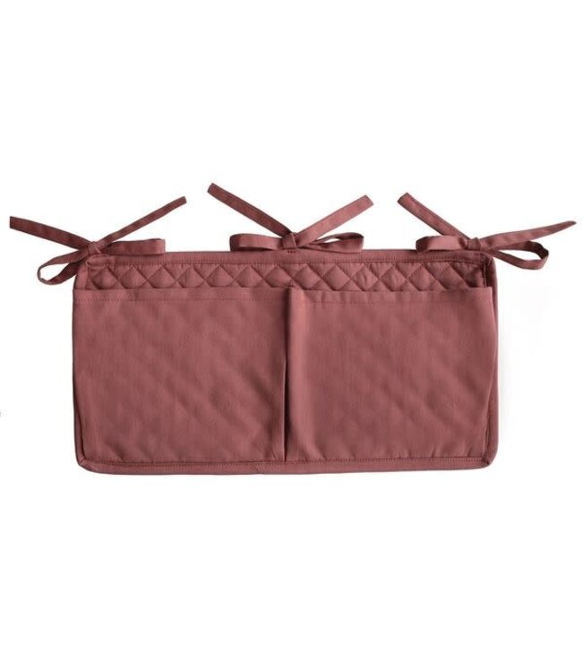 Mushie Mushie - Crib Pocket - Cognac