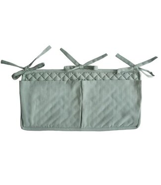 Mushie Mushie - Crib Pocket - Roman Green