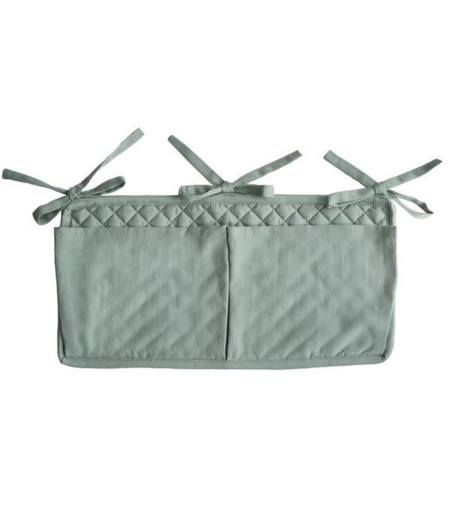 Mushie Mushie - Crib Pocket - Roman Green