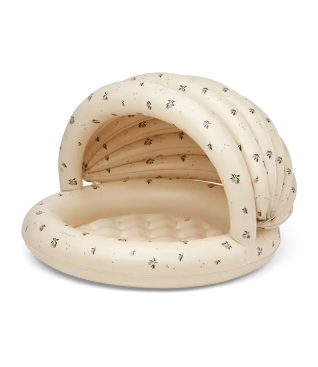 Liewood Liewood - Hadley Printed Canopy Pool Small - Peach/Sea Shell