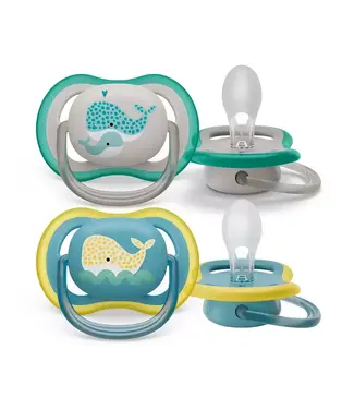 Philips-Avent - Fopspeen +18M Ultra Air Walvis