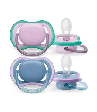 Philips-Avent - Fopspeen +6M Ultra Air Lila Blauw