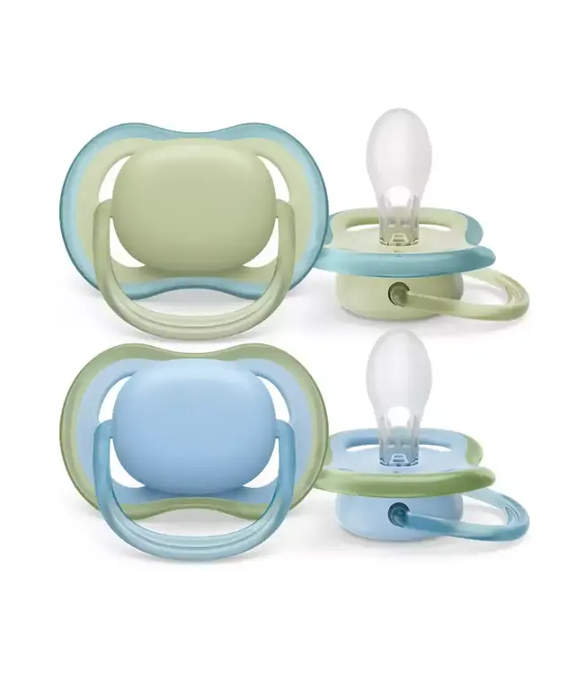 Philips-Avent Philips-Avent - Fopspeen +0M Ultra Air Pistache Blauw